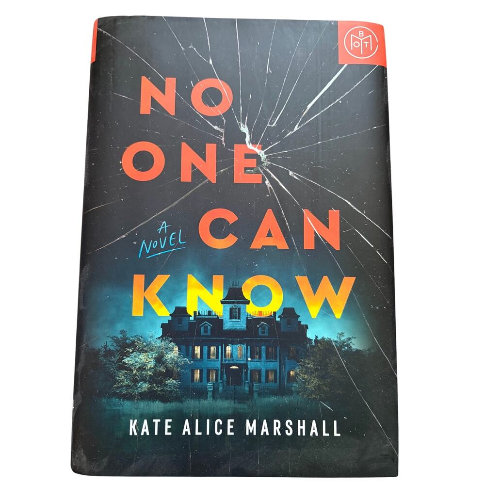 No One Can Know Book of the Month Kate Alice Marshall Hardcover